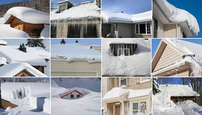 Removal of Snow From The Top of Your Roof