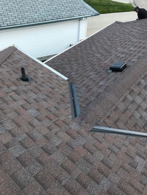 Well done tough roof corner